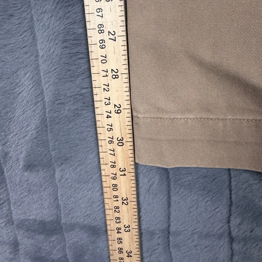Polo Ralph Lauren Classic Fit Chino Pants Mens 42x32 Khaki Tan Cotton Twill